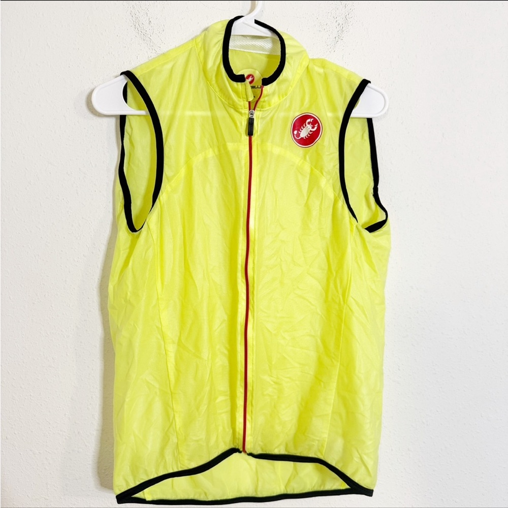 Castelli cycling road gore zip up vest